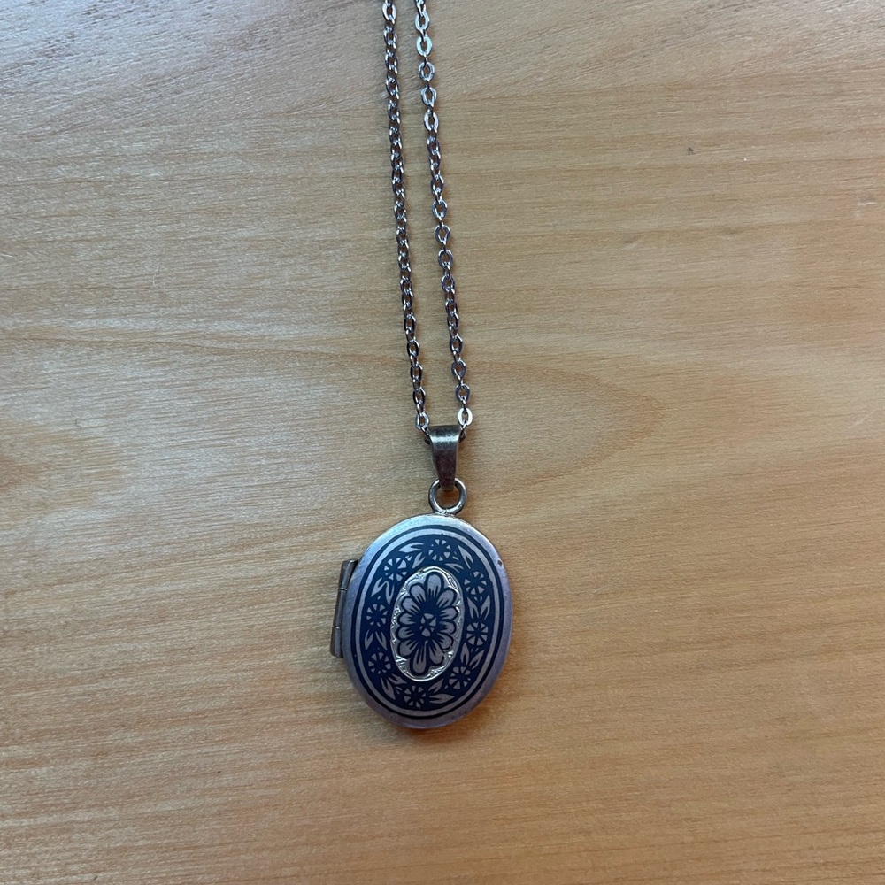 Antique Locket Necklace